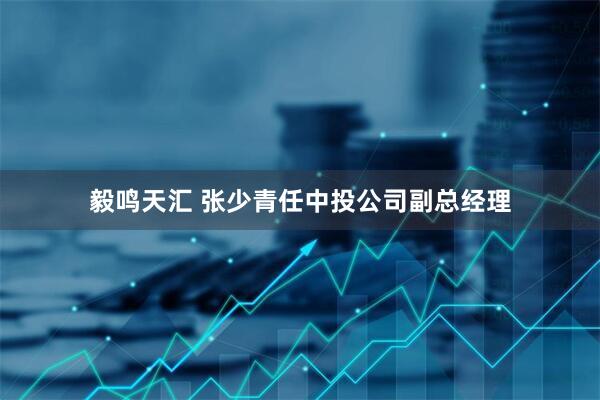 毅鸣天汇 张少青任中投公司副总经理